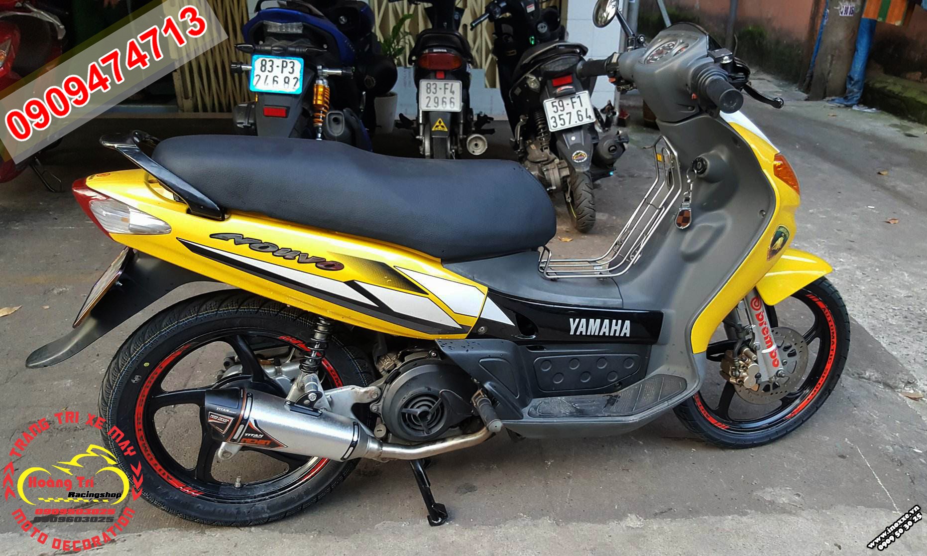 Pô Nobi Titan lắp Nouvo 1