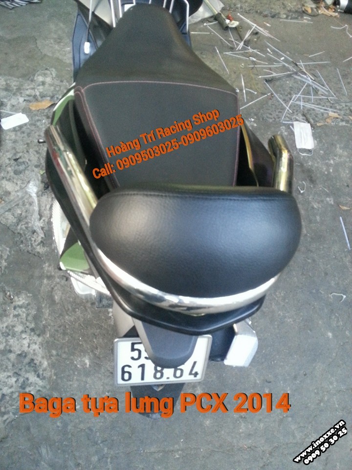 Baga sau tựa lưng xe PCX 2016 
