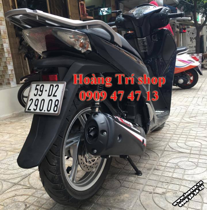 Độ ốp pô 300i xe SH 2017 Hoàng Trí shop