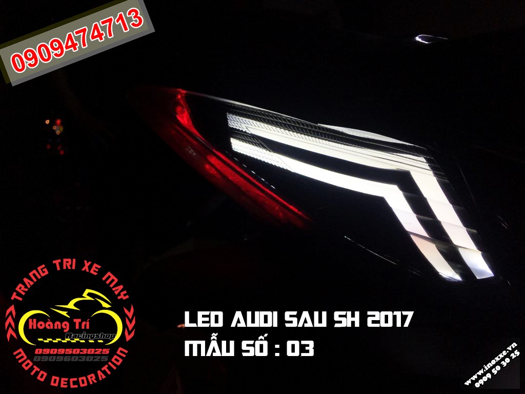 LED Audi đèn hậu Sh 2017  Mẫu số : 03