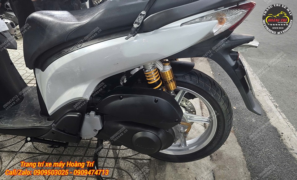 Phuộc Ohlins bình dầu trên SH Ý HO 813 chính hãng