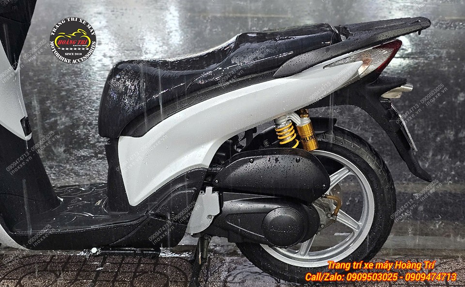 Phuộc Ohlins bình dầu trên SH Ý HO 813 chính hãng
