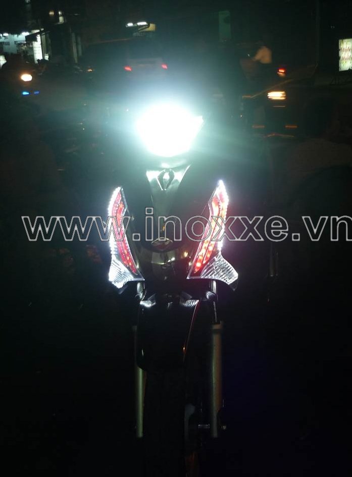 Độ đèn xe Sh 2012_ Đèn nền Demi