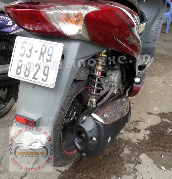 Ốp pô Sh 300i lắp cho xe Dylan-PS-PCX 