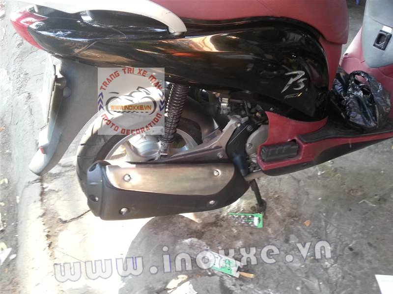 Ốp pô Sh 300i lắp cho xe Dylan-PS-PCX 