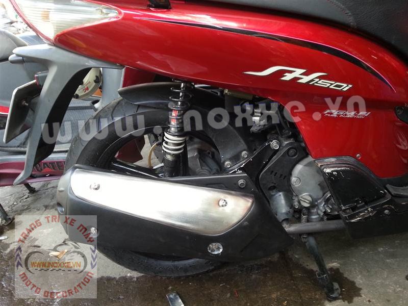 Ốp pô Sh 300i lắp cho xe Dylan-PS-PCX 