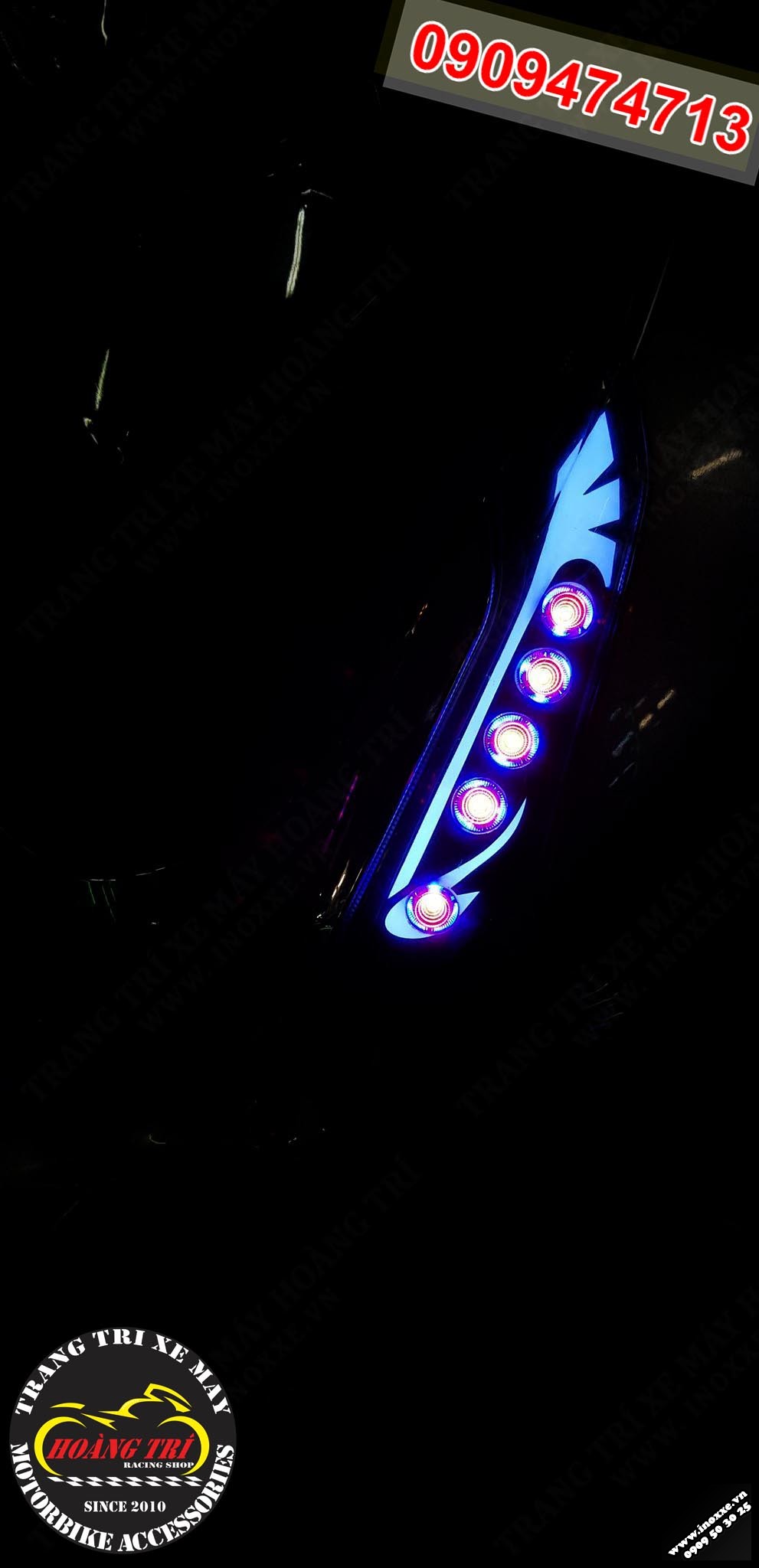 LED Audi Sh 2012 mẫu K1 rực rỡ trong đêm tối
