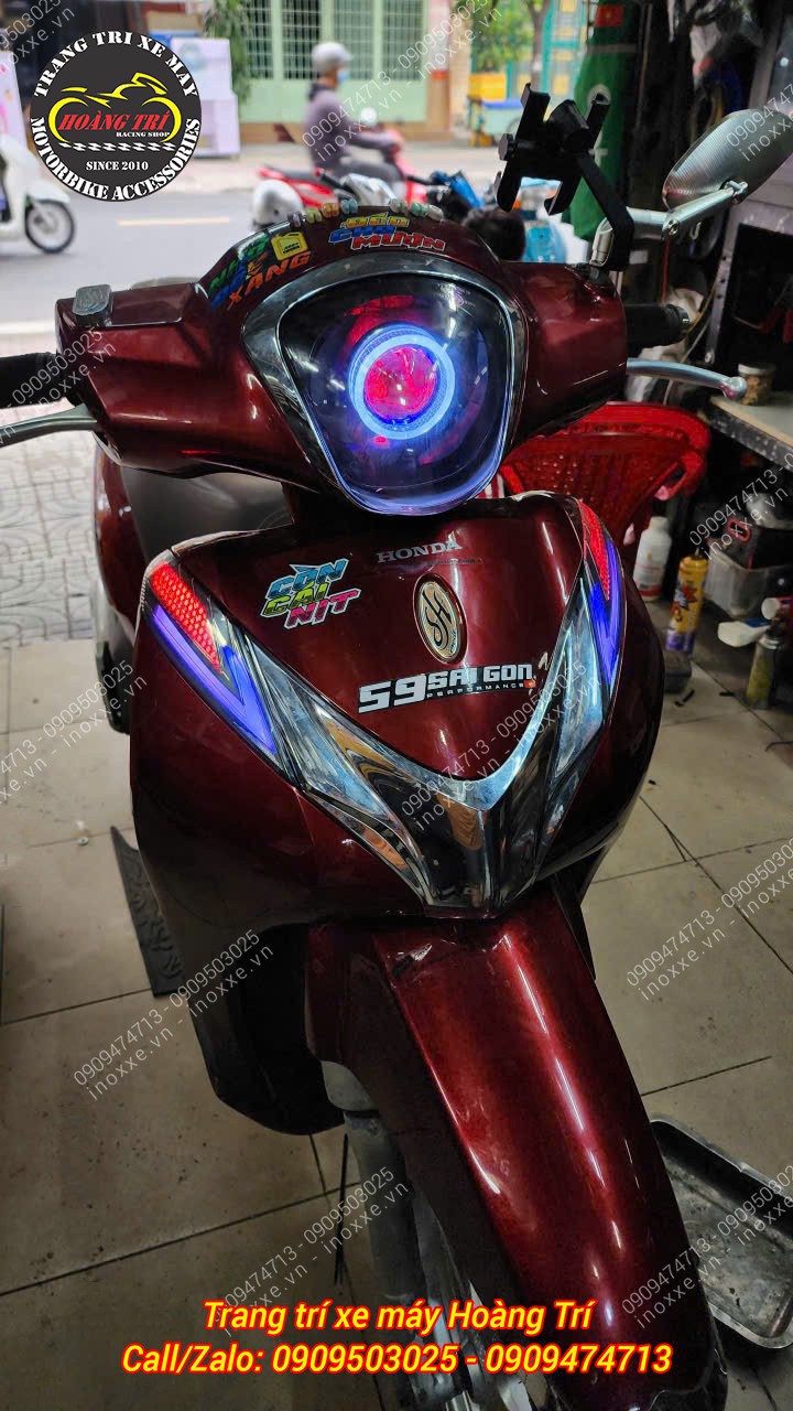 Độ đèn Led Audi SH Mode