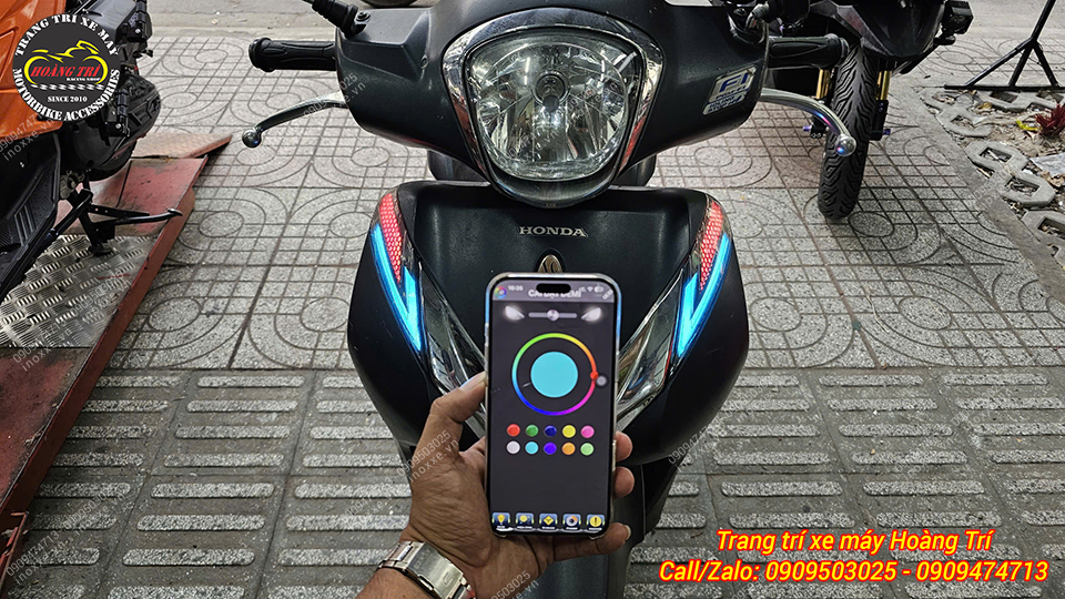 Độ đèn Led Audi SH Mode