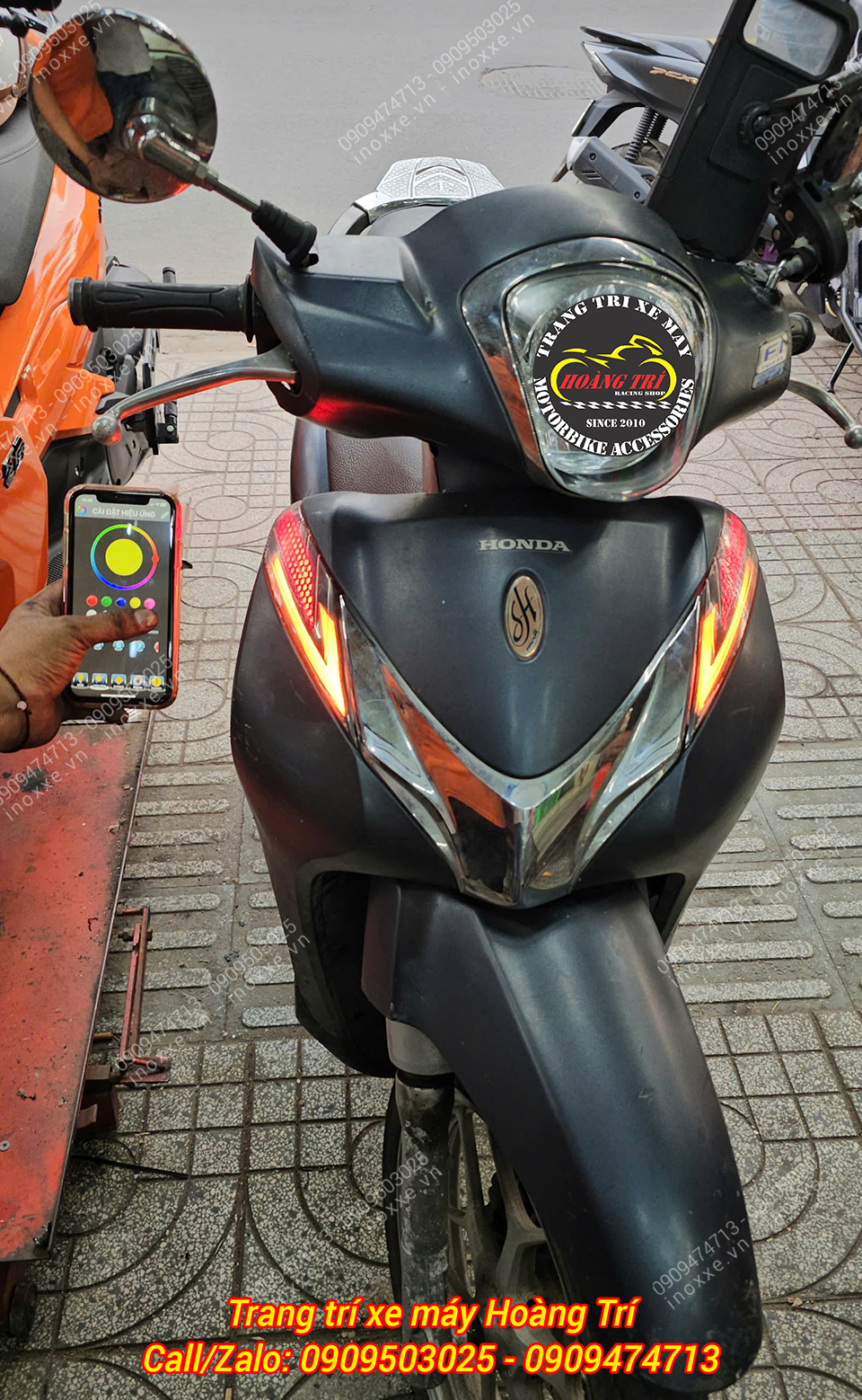 Độ đèn Led Audi SH Mode