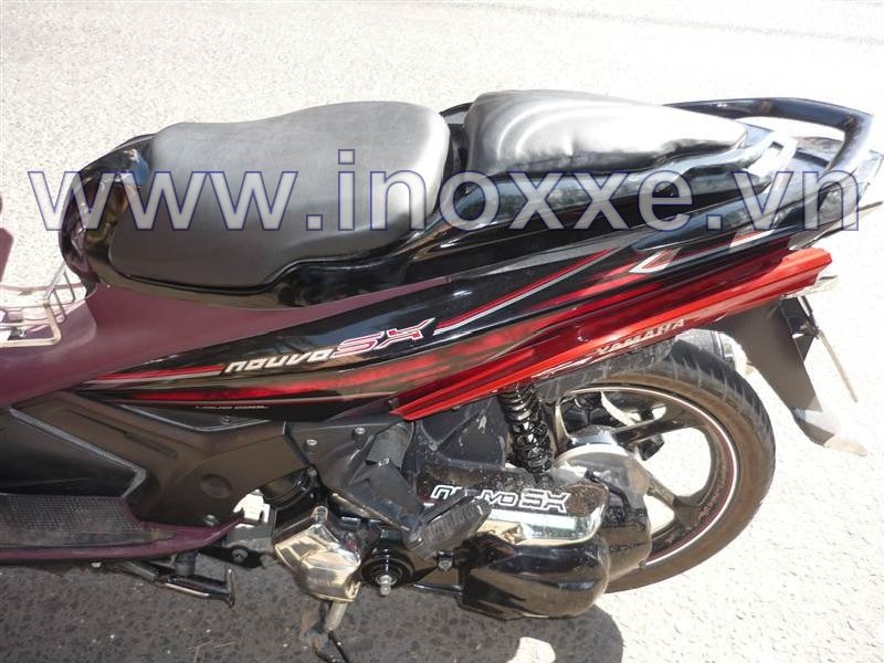 Trang trí xe máy - Độ yên xe 2 tầng 