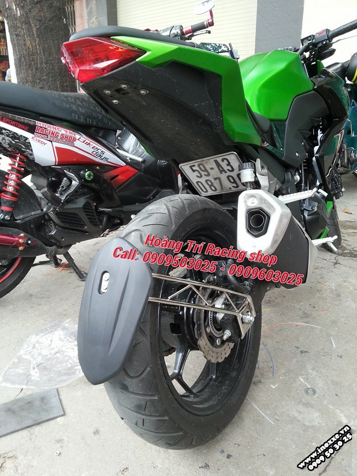 Kawasaki Z300 độ chắn bùn chế