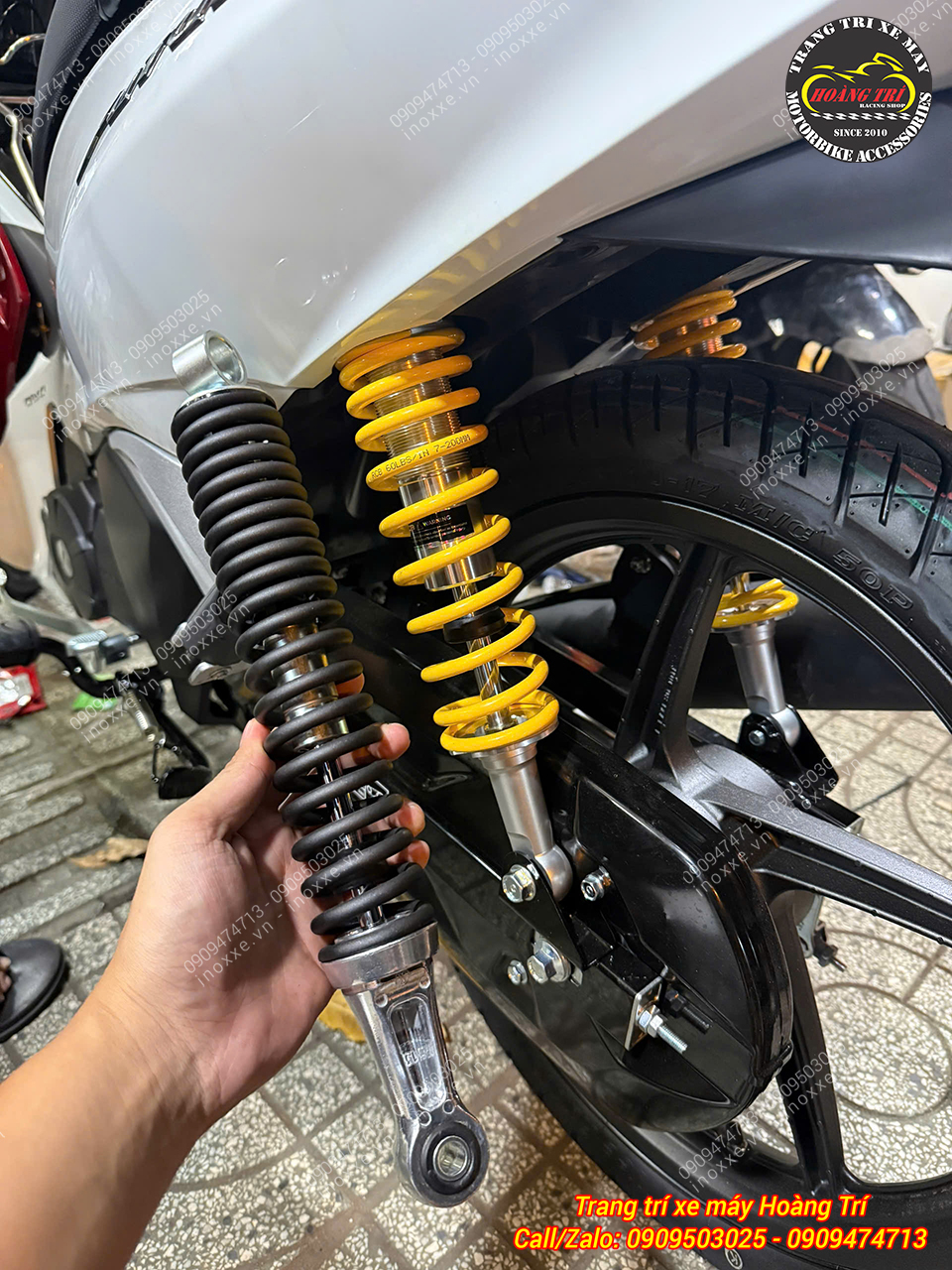 Phuộc Racing Boy C Series cho xe Wave, Future, Dream, Axelo, Sirius