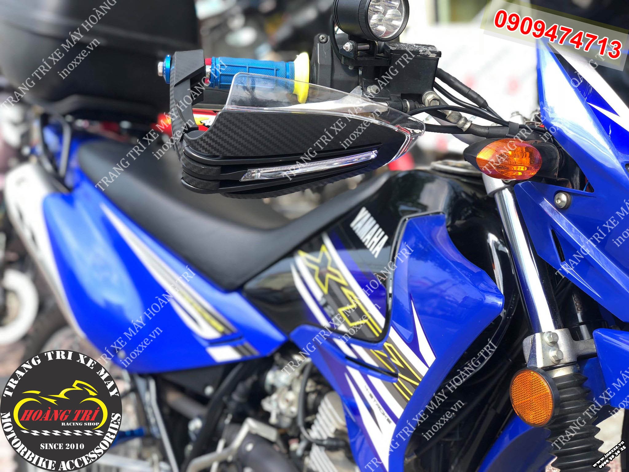 Bảo vệ tay lái phong cách Motorbike trang bị cho Yamaha XTZ 125