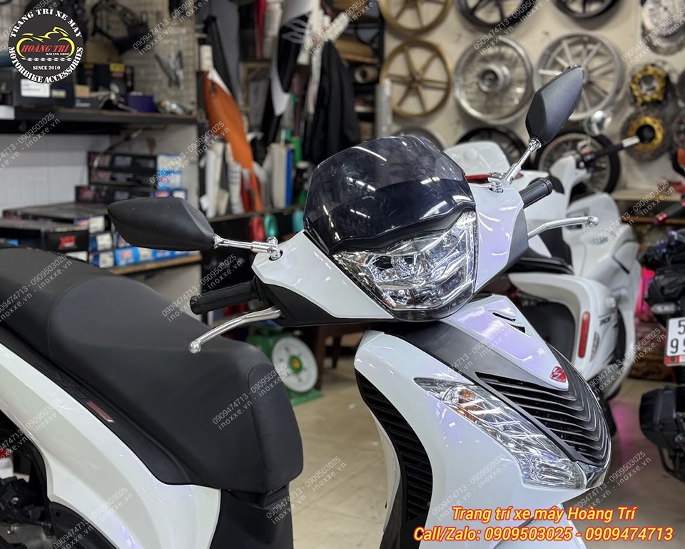 Trọn bộ đầu đèn, đồng hồ kiểu SH Ý lắp SH VN 2012-2016