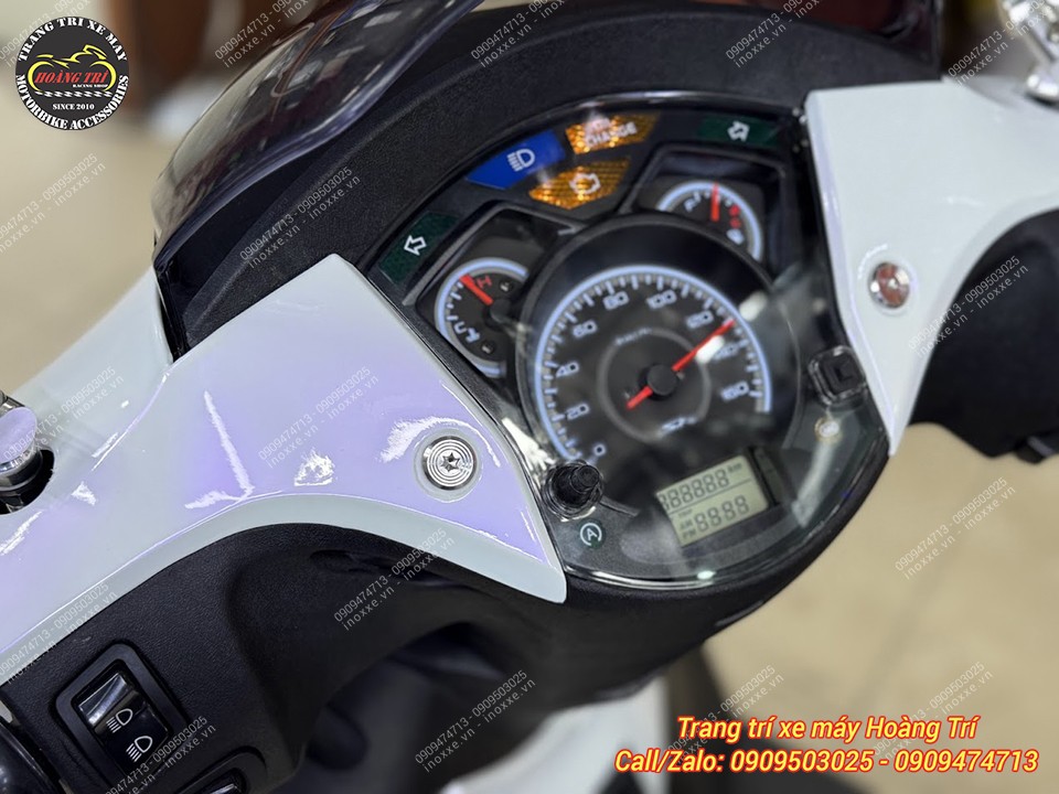 Trọn bộ đầu đèn, đồng hồ kiểu SH Ý lắp SH VN 2012-2016