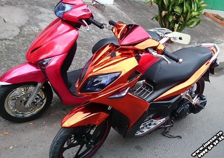 Sơn Chrome xe máy - Oto