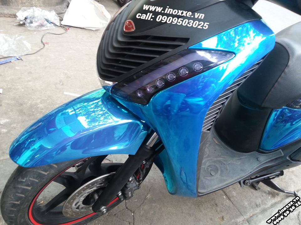 Sơn Chrome xe máy - Oto