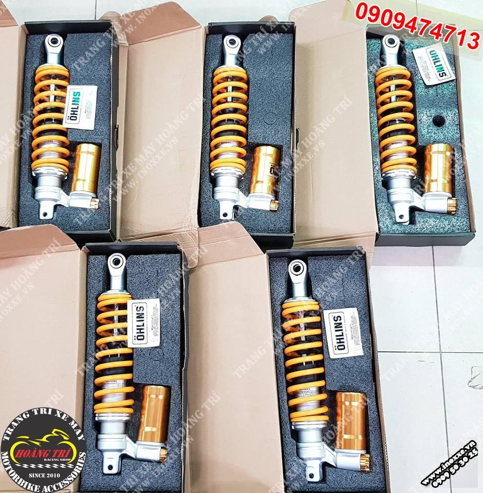 Khui hộp sản phẩm phuộc bình dầu Ohlins SFake gắn Vario - Click Thái