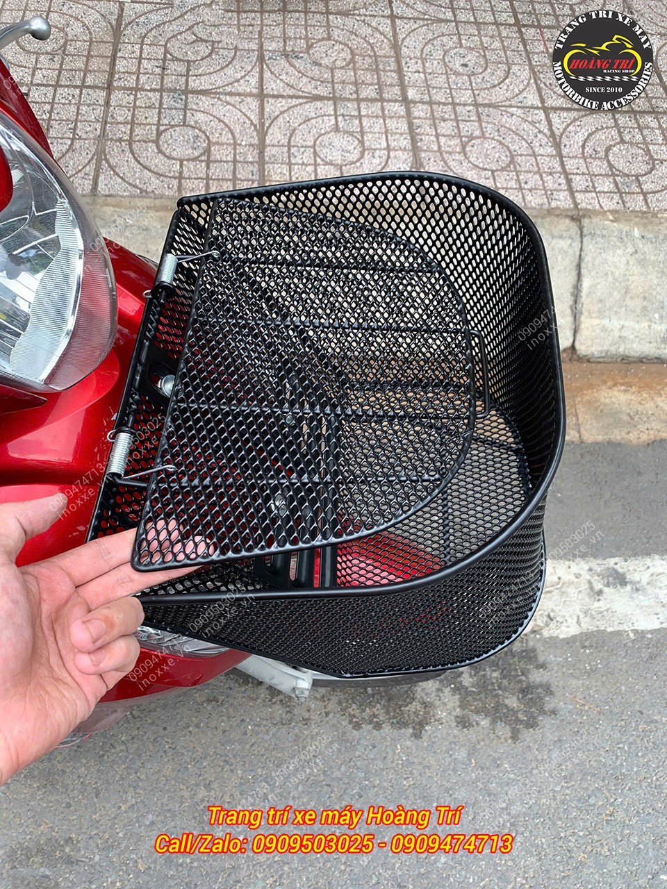Rổ trước mặt nạ Honda Vision