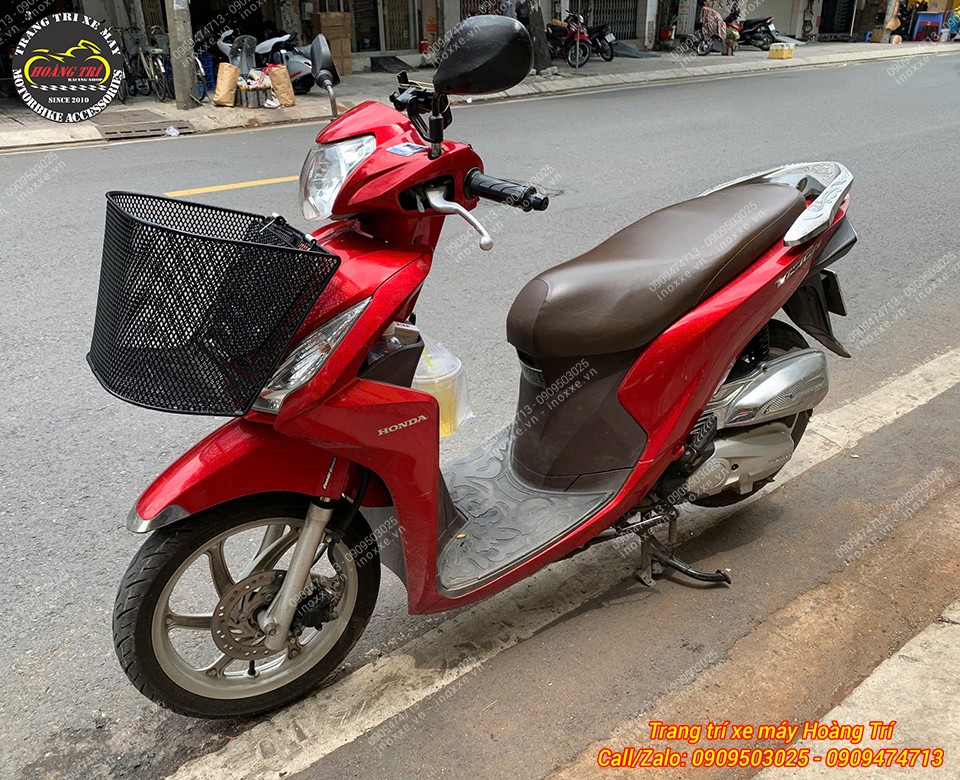Rổ trước mặt nạ Honda Vision