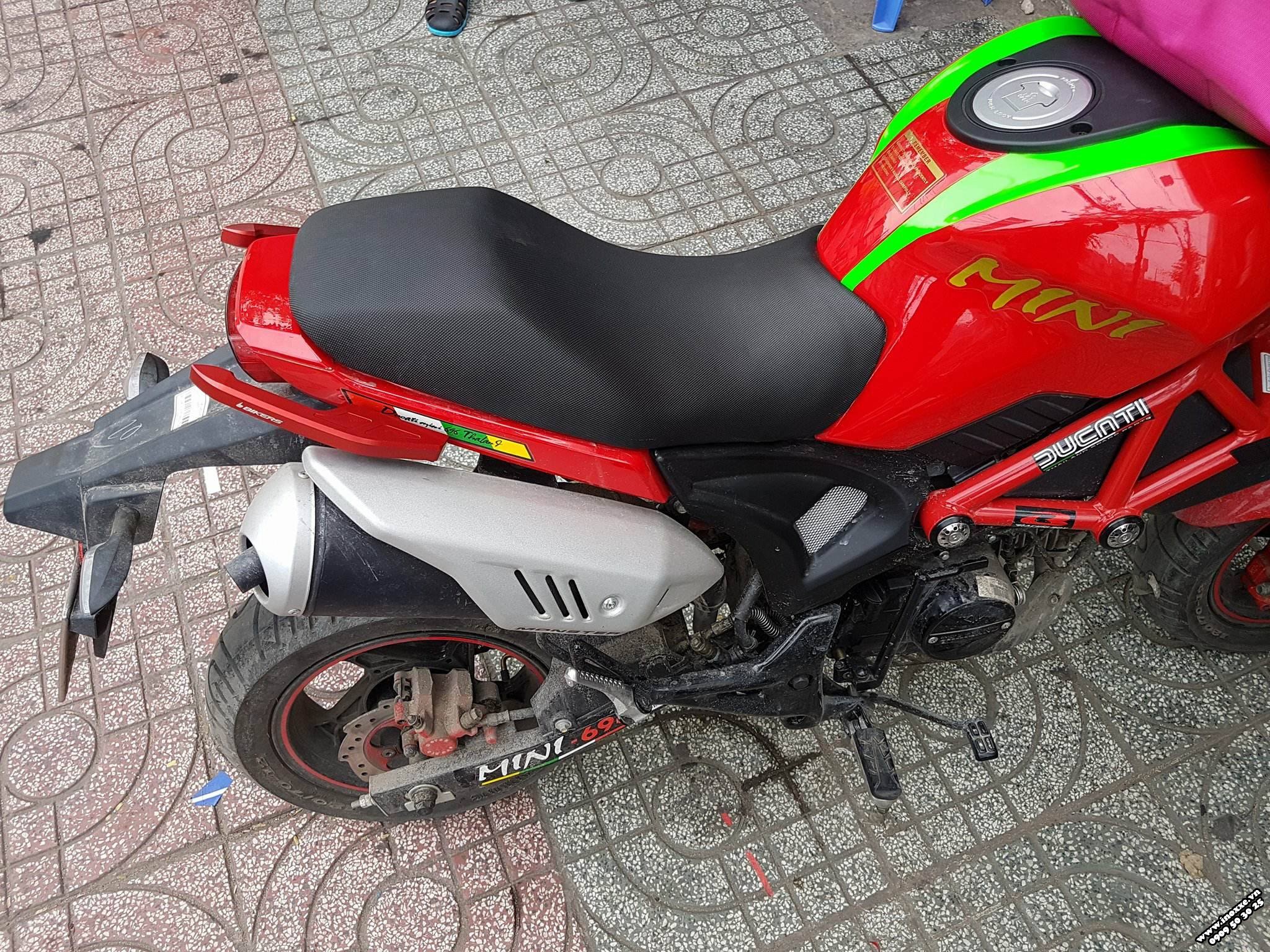 Bán YMH Ducati mini nhập Thái lan 2018 mới nguyên đi đc 1000km chính chủ   2banhvn