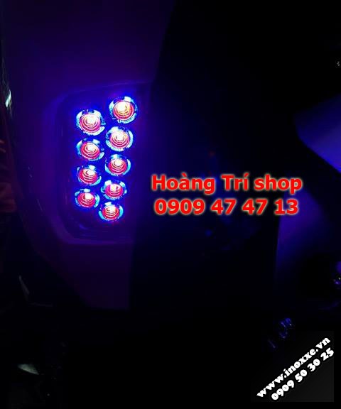 Độ đèn O'Block xe NVX 2017