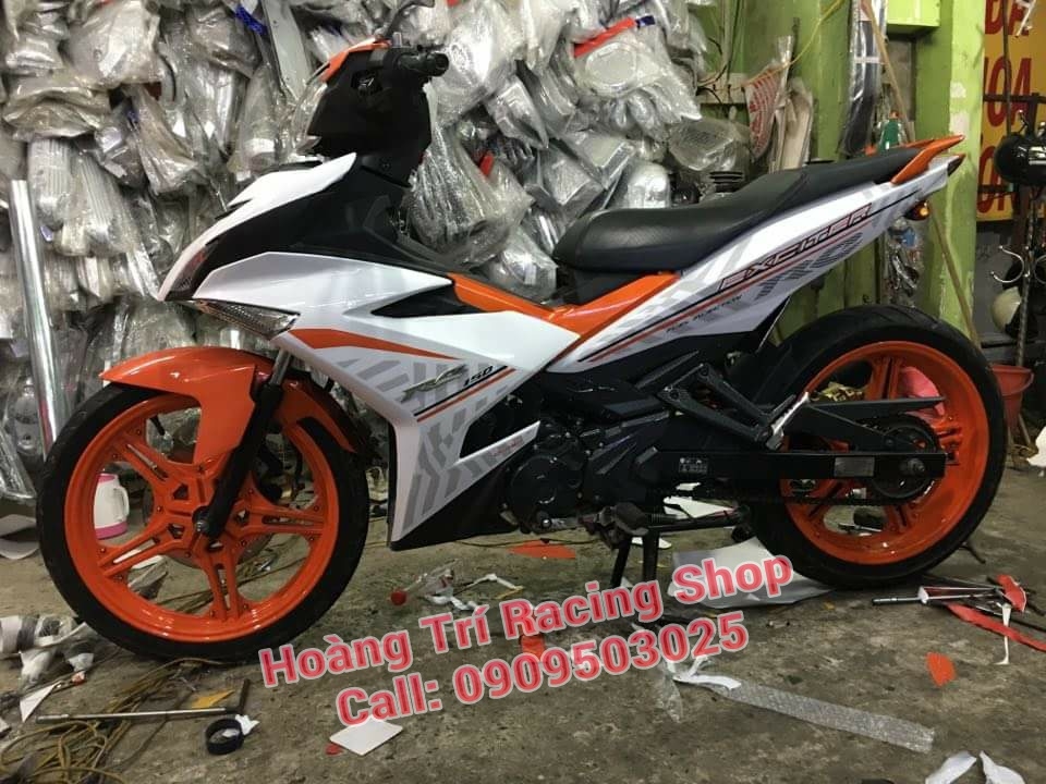 exciter 150 do phong cach cuc ngau 