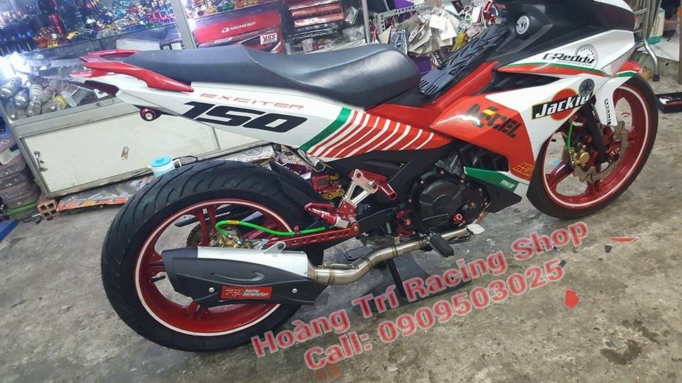 exciter 150 do phong cach cuc ngau 