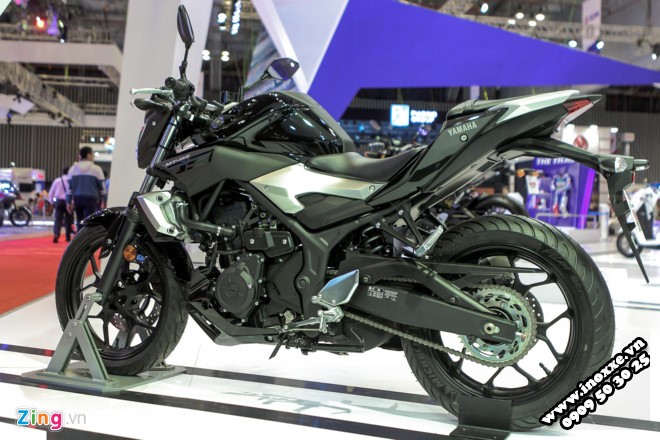 Yamaha MT-03 chính hãng có giá 139 triệu đồng tại Việt Nam