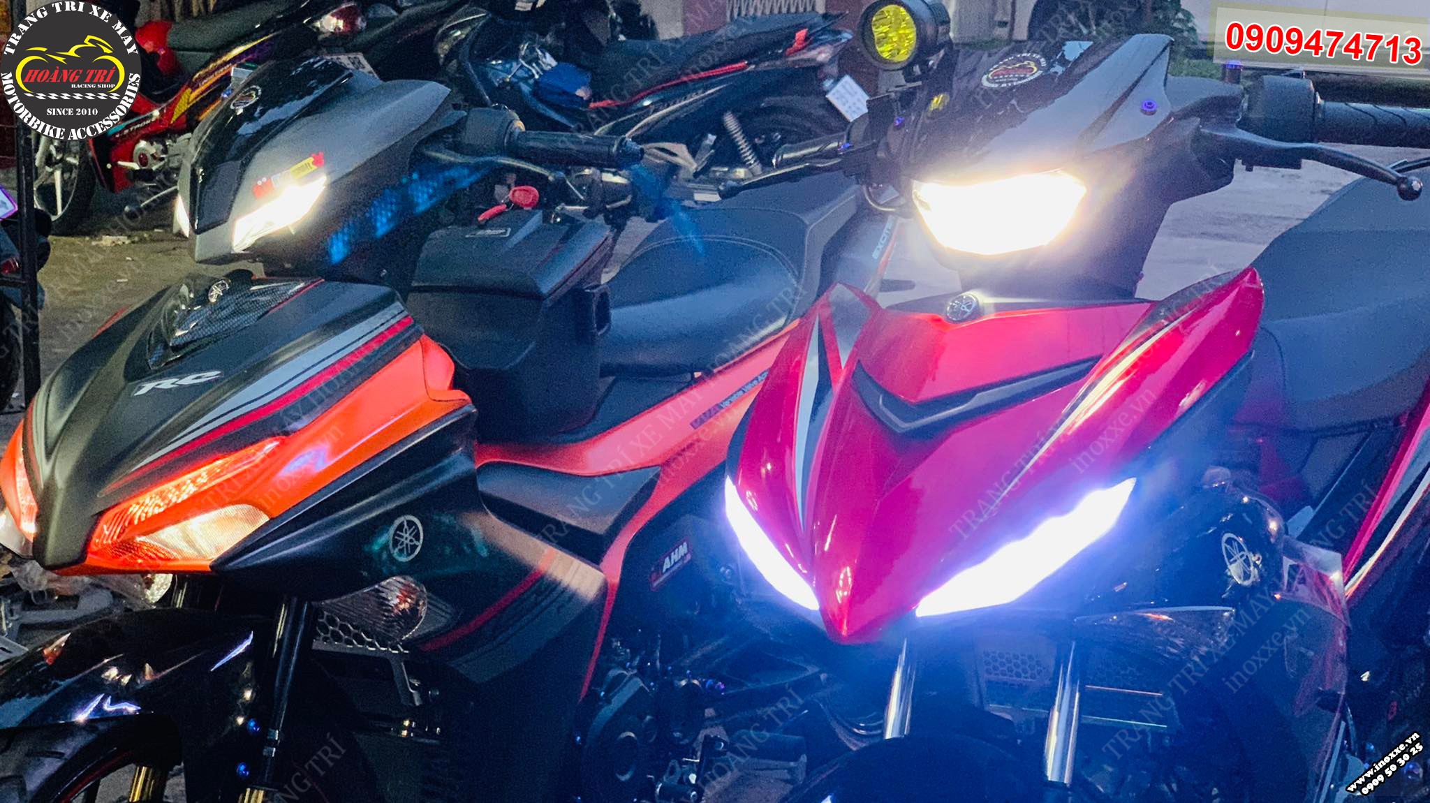 ĐỘ ĐẦU ĐÈN EXCITER 2019 CHO XE EXCITER 155 - V2