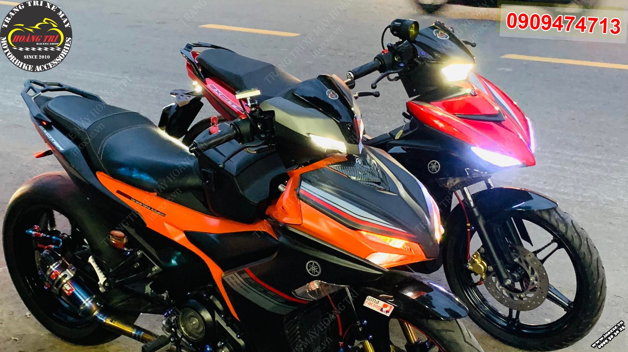 ĐỘ ĐẦU ĐÈN EXCITER 2019 CHO XE EXCITER 155 - V2