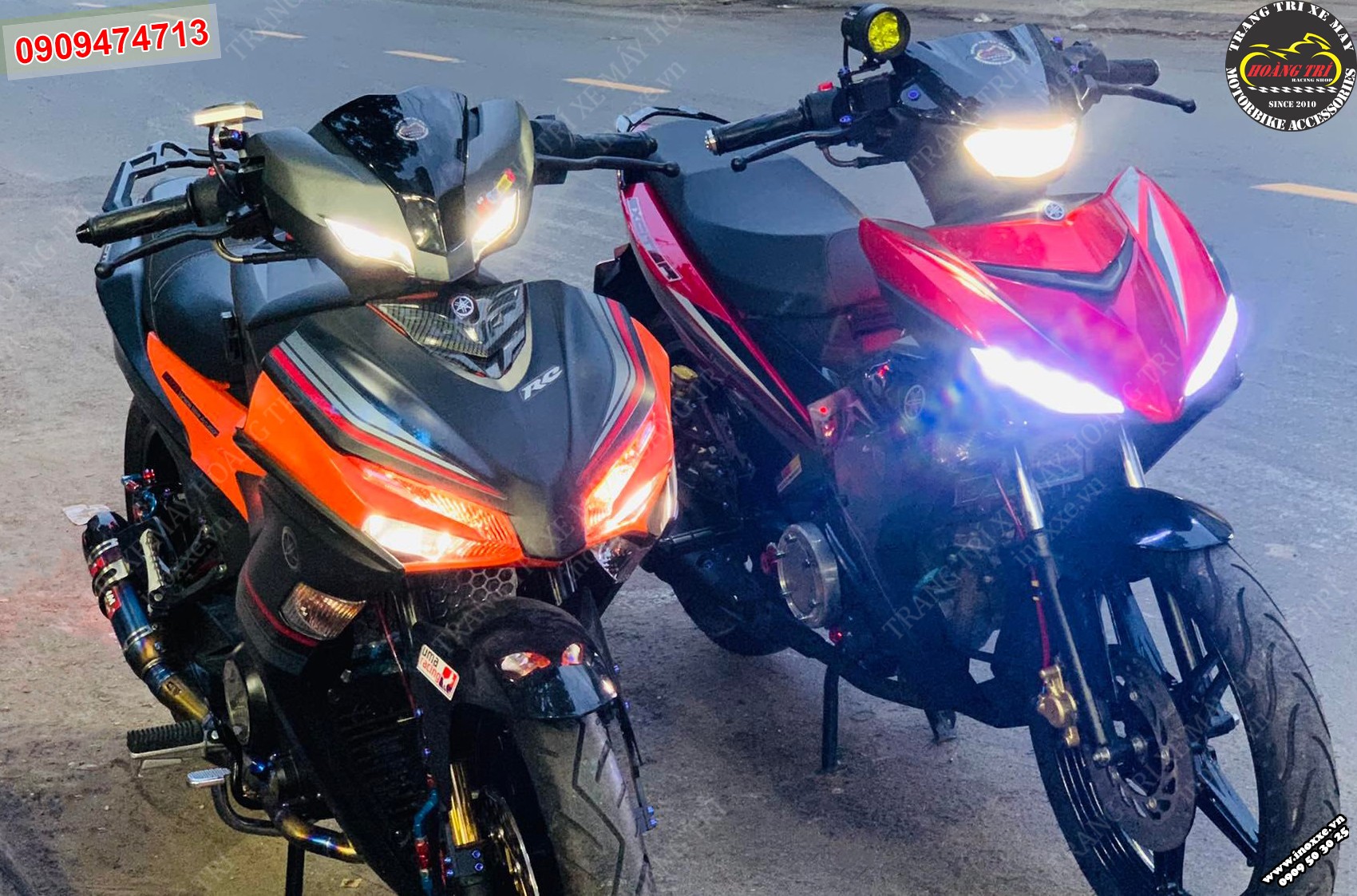 ĐỘ ĐẦU ĐÈN EXCITER 2019 CHO XE EXCITER 155 - V2