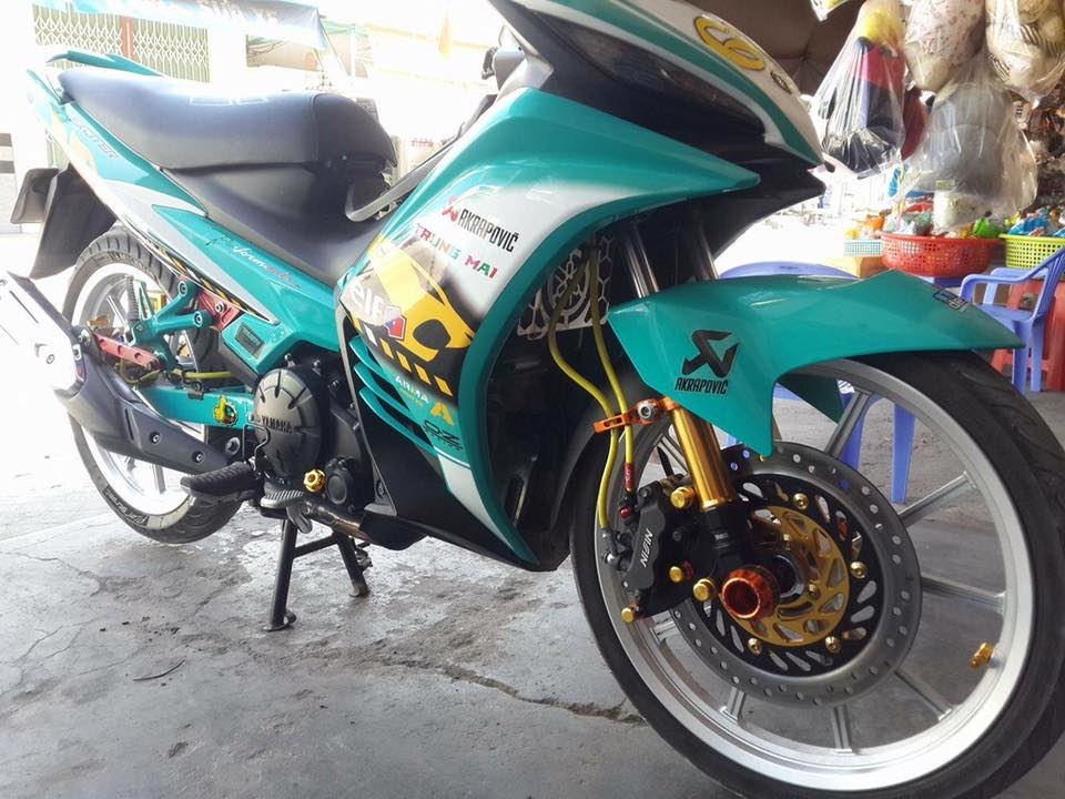 Exciter 135 do kieng phong cach Nitron