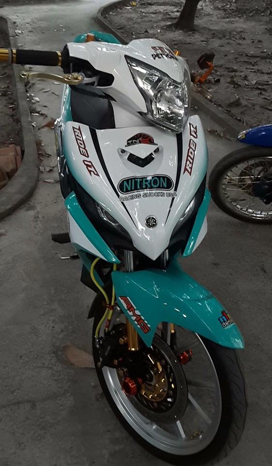 Exciter 135 do kieng phong cach Nitron