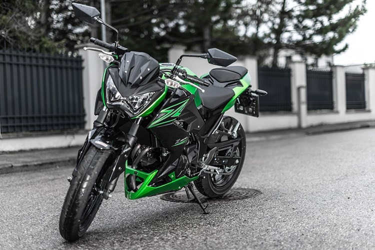 kawasaki z300 tai viet nam