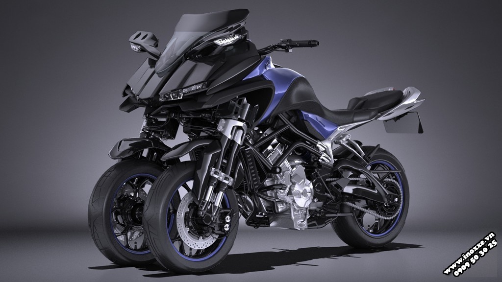 Yamaha phong cách moto 3 bánh tại sao không