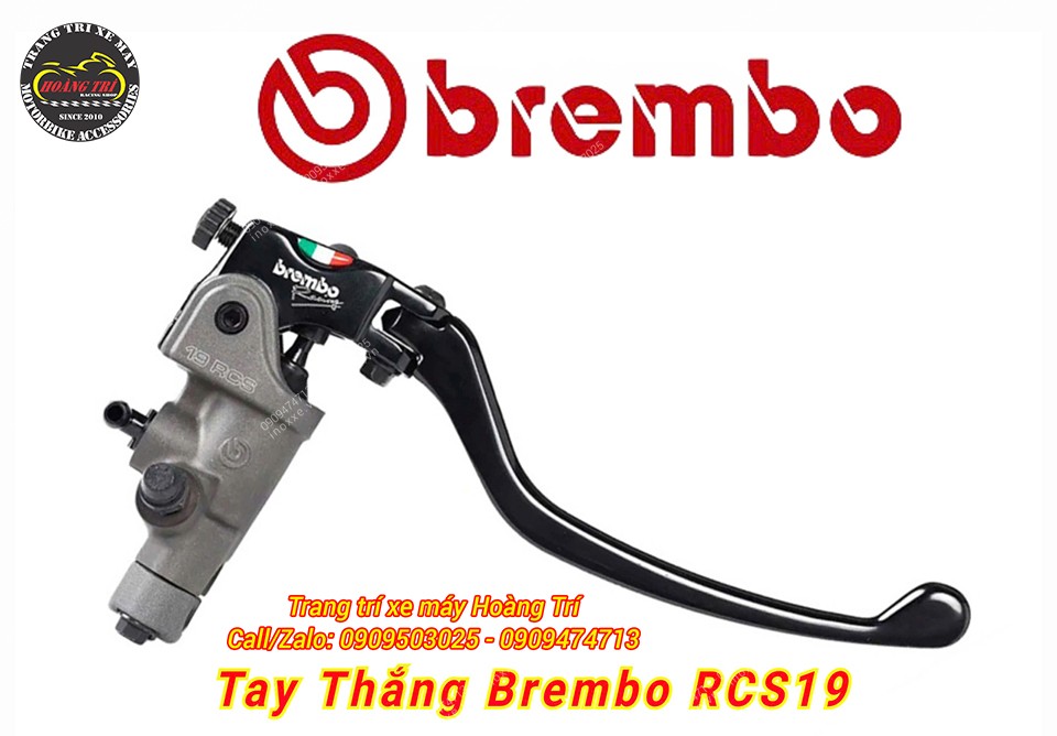 Tay thắng Brembo RCS 19 hàng chính hãng Italia