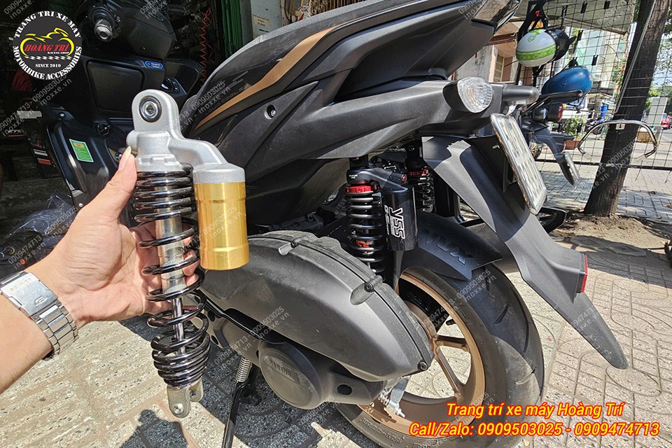 Phuộc bình dầu YSS G-Sport lắp chuẩn NVX