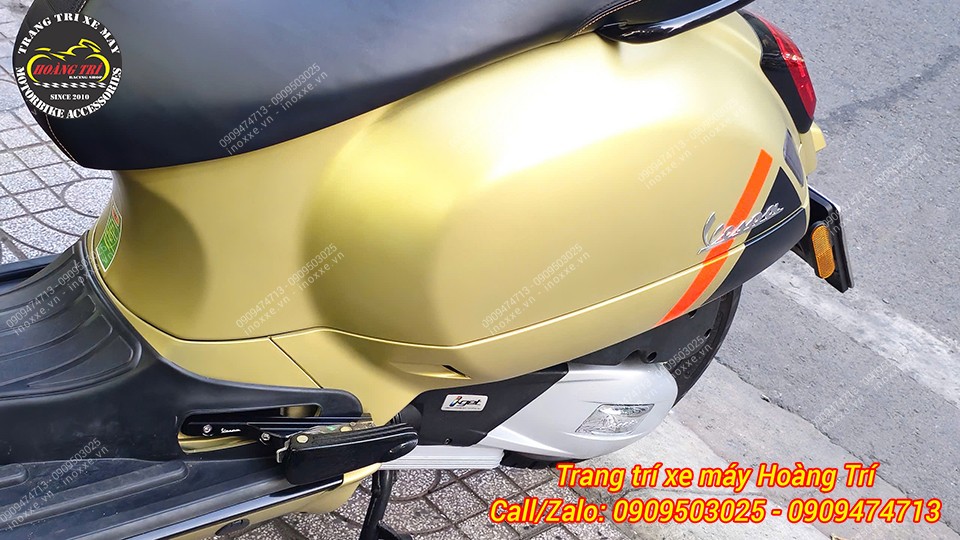 Gác chân sau GTS -gác chân nhôm CNC nối dài