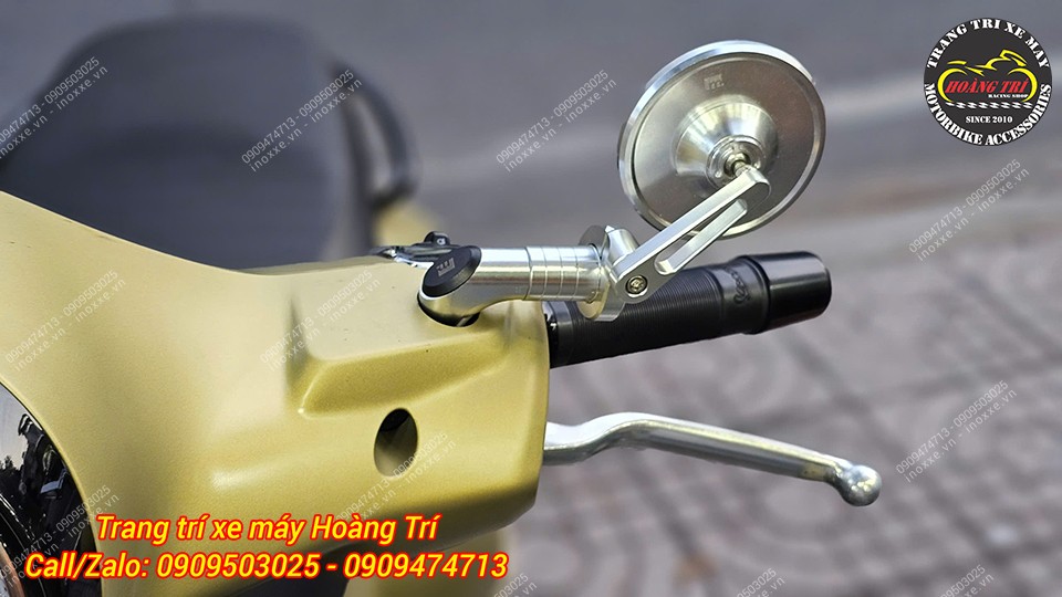 Kính hậu kiểu Motogadget tròn